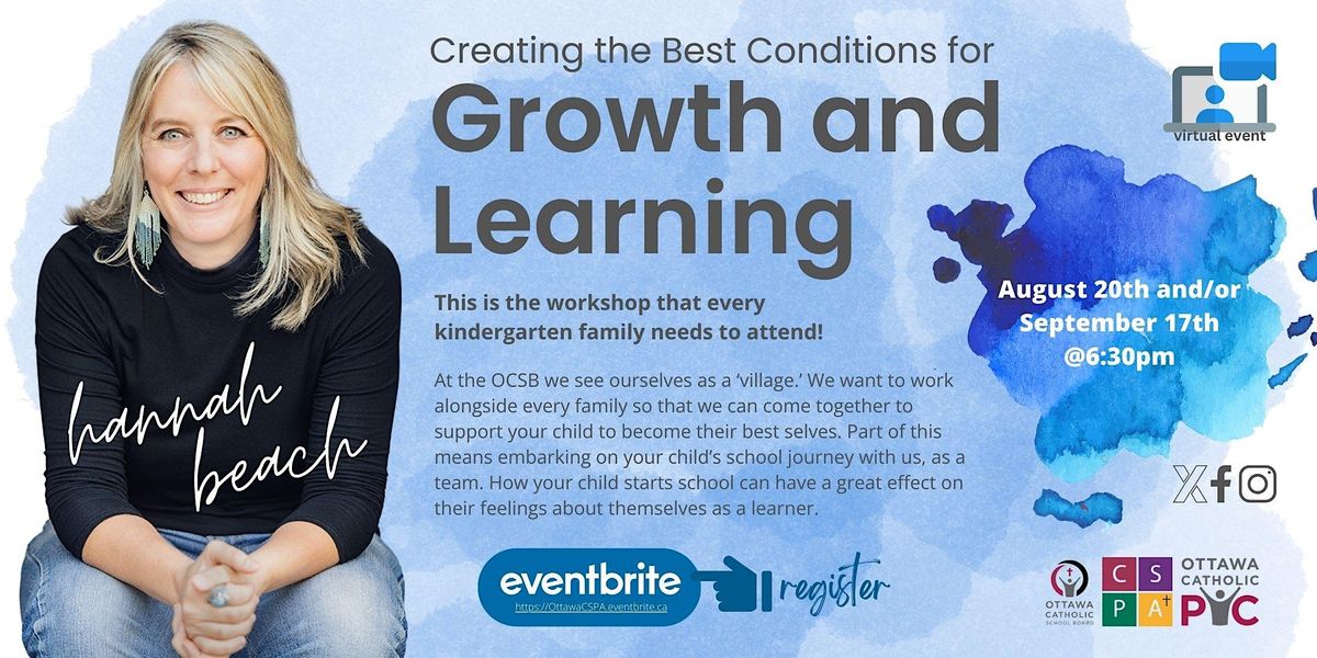 The Kinder Workshop: Creating the Best Conditions for Growth and Learning