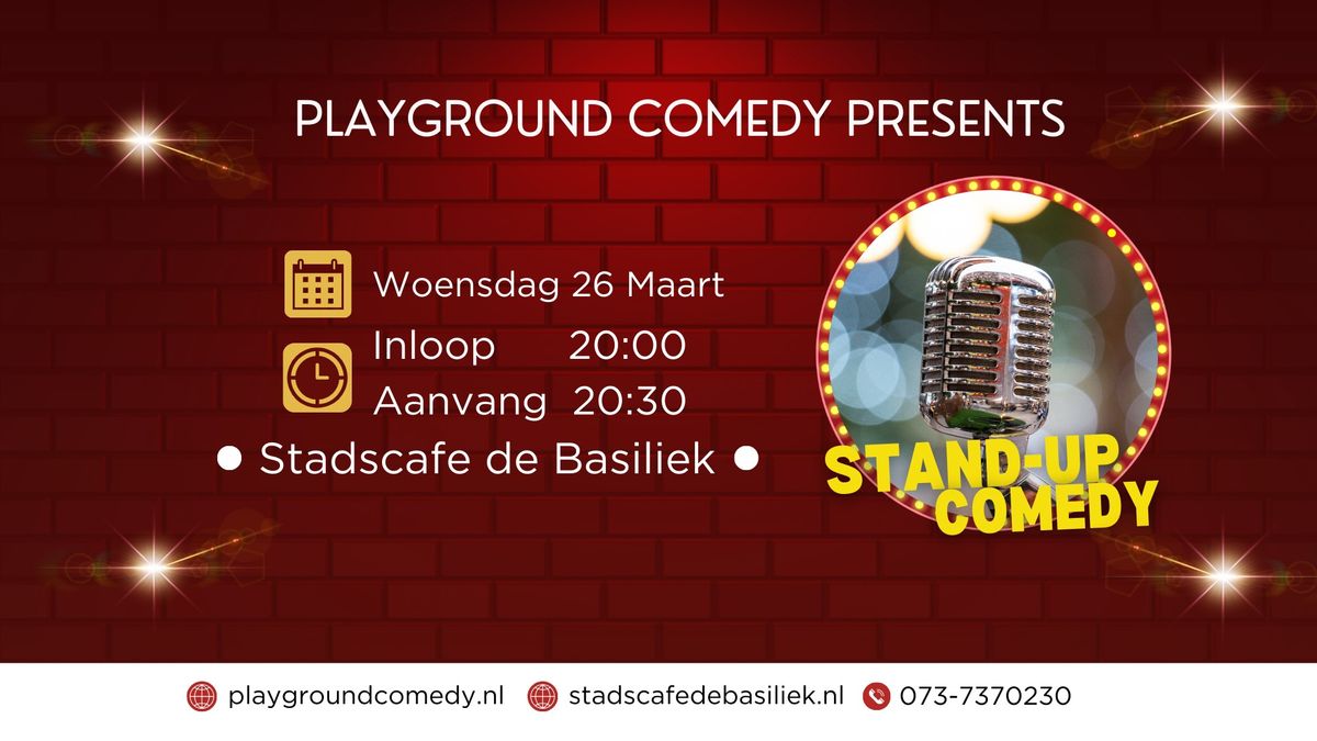 Comedy Night in de Basiliek