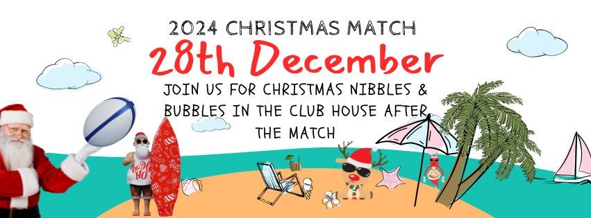 2024 Christmas Rugby Match - Followed by bubbles and nibbles