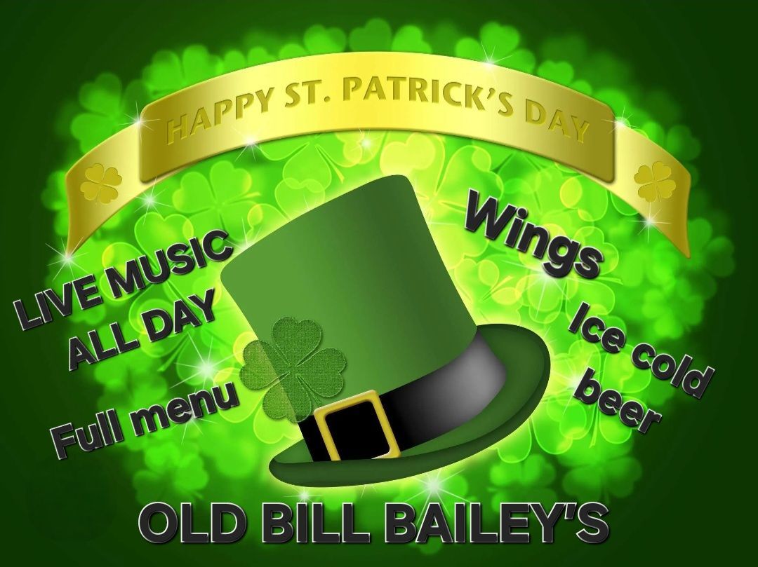 St. Patty's Day Celebration- Live Music all day 