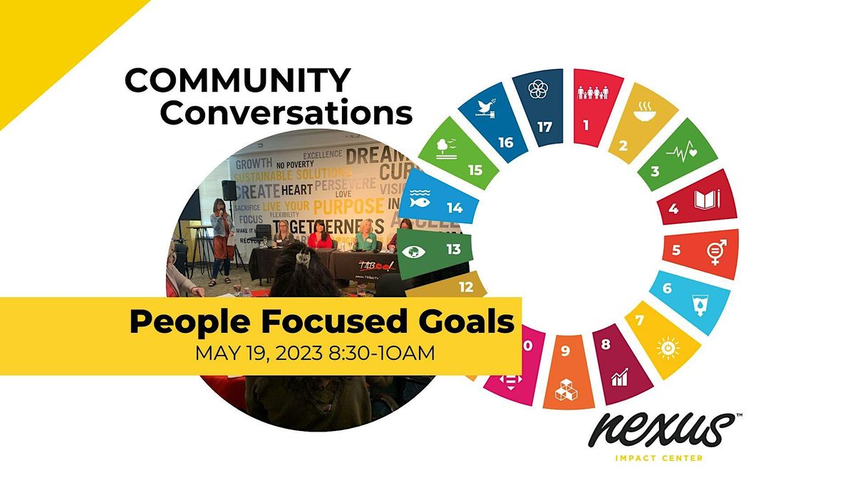 Community Conversations:  People Sustainable Development Goals (SDGs)