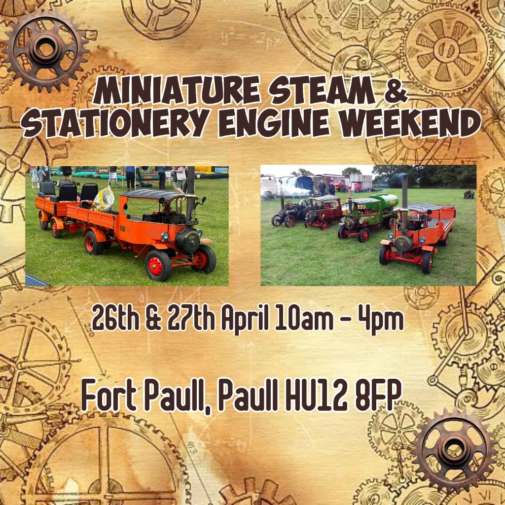 miniature Steam & Stationery Engine Weekend.