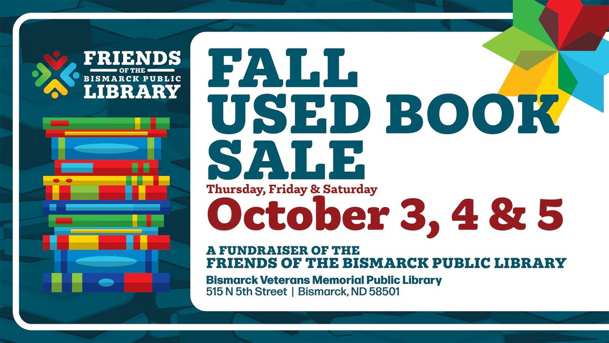 Friends of the Bismarck Public Library Fall Used Book Sale