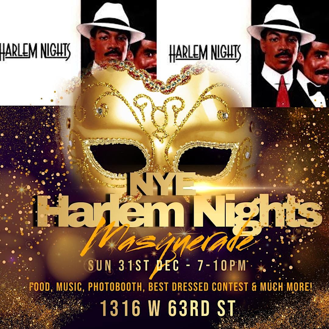 Abundant Blessings Church Presents: NYE Masquerade Harlem Night