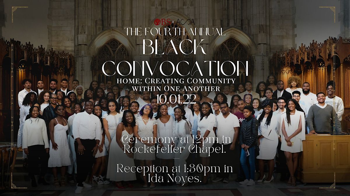 UChicago Black Convocation