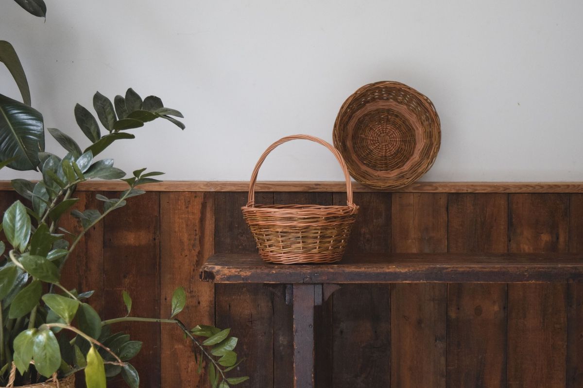 Beginners Basketry - Small traditional basket