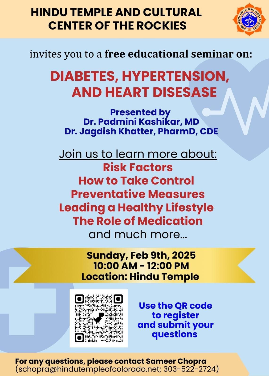 Diabetes, Hypertension and Heart Disease Seminar