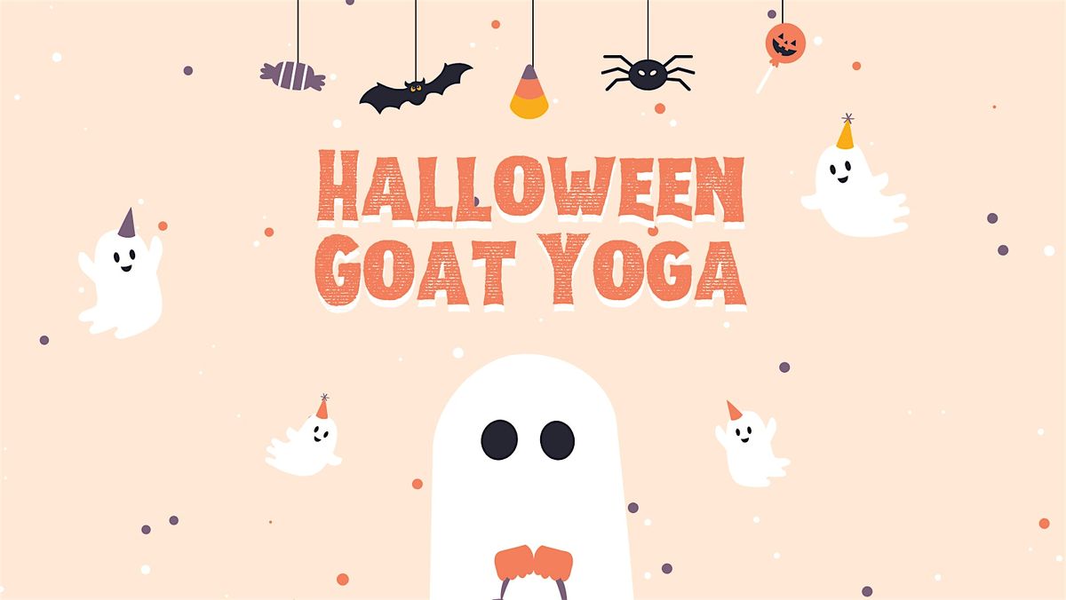 Halloween Baby Goat Yoga