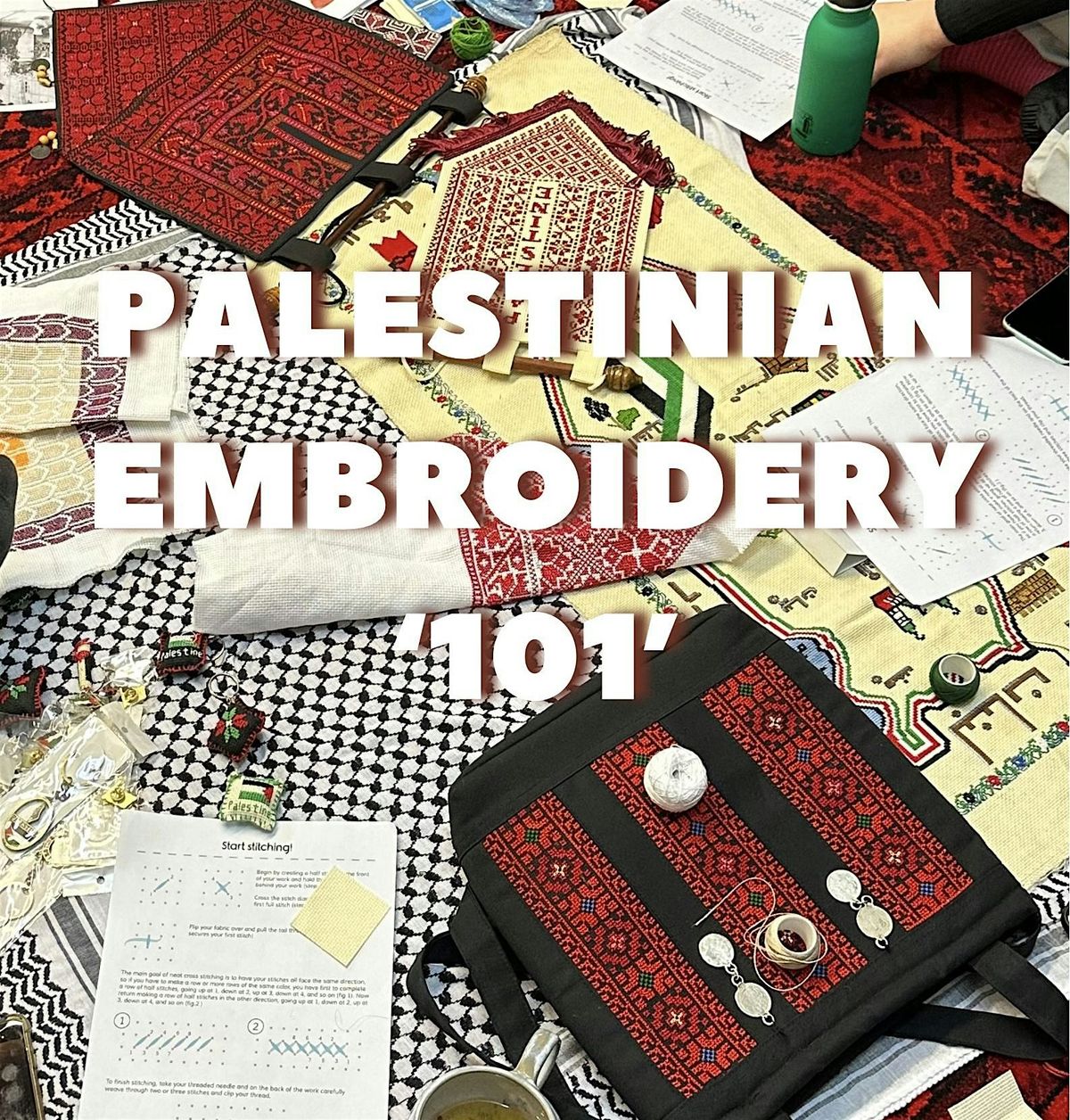 Juno Crafts x Palestinian Embroidery 101