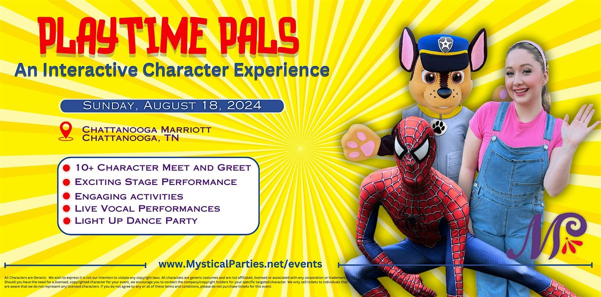 Playtime Pals - Chattanooga: Interactive Character Experience