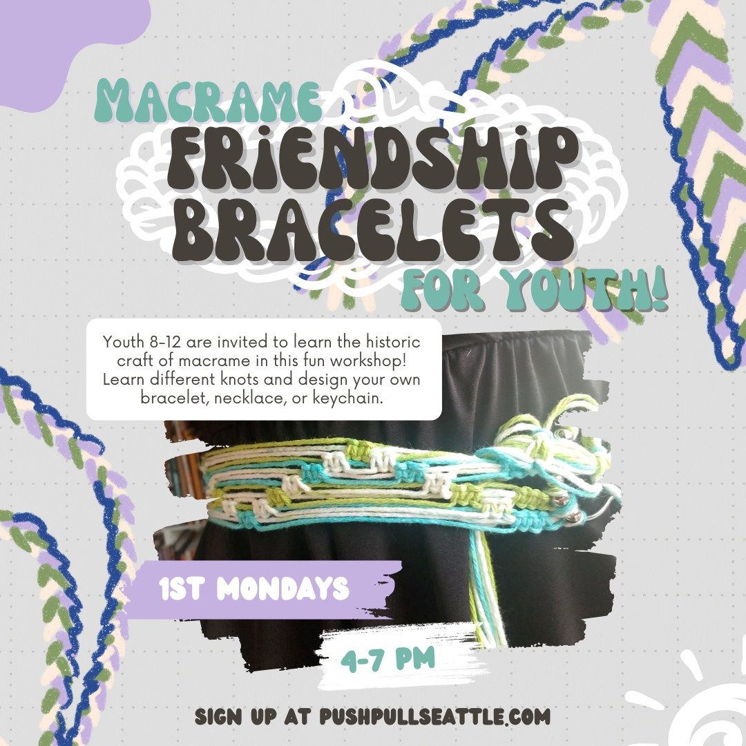 Macrame Friendship Bracelets for Youth