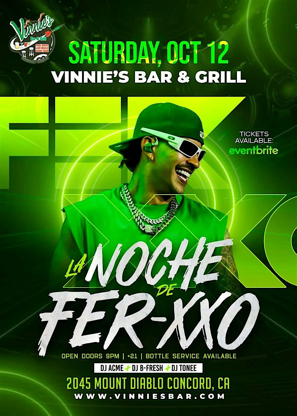 La Noche de FER-XXO @ Vinnie's Bar