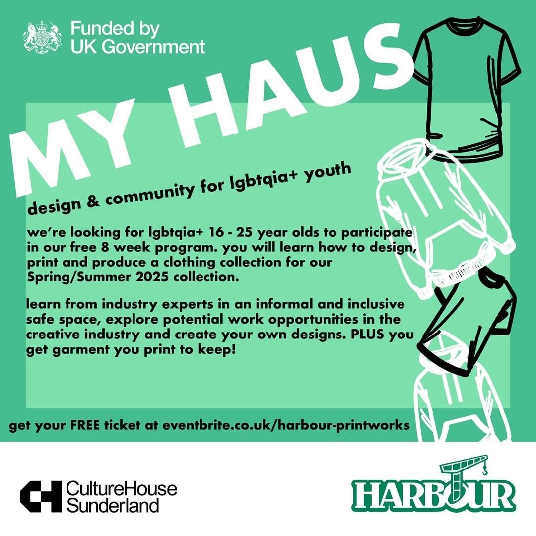 My Haus - Design & Community for LGBTQIA+ youth (8 Week Programme)