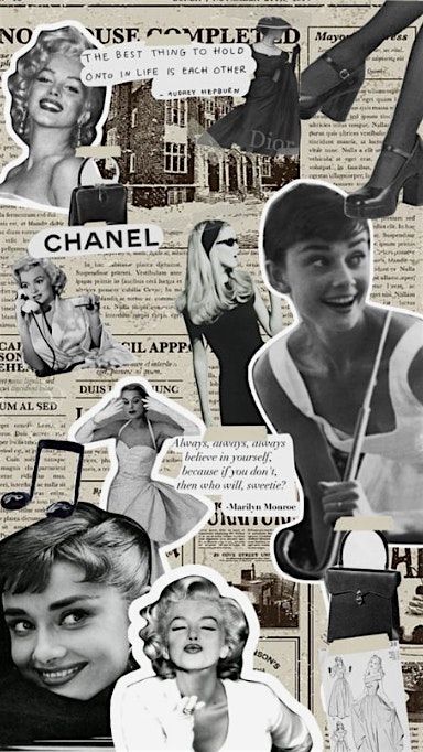 Learn how to create your own vintage magazine collages!