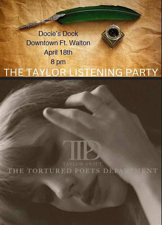 Taylor Swift \u2018The Tortured Poets Department\u2019 Listening Party @ Docie's Dock