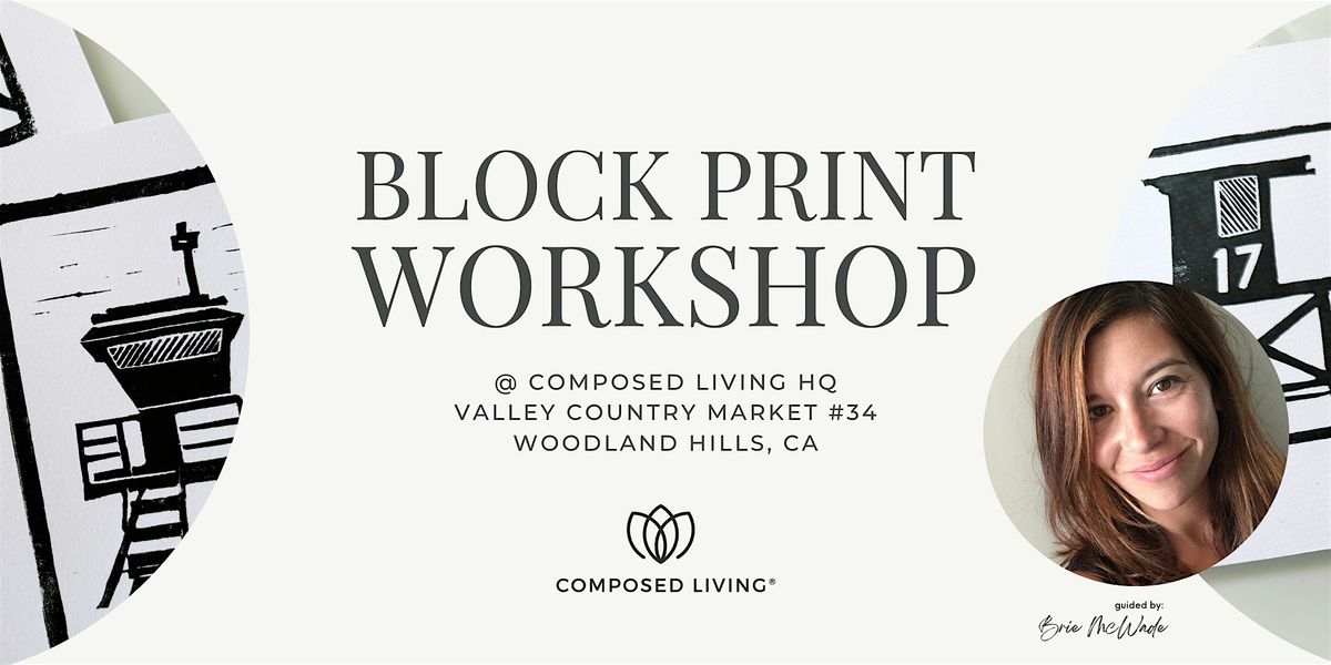 Art Workshop: Block Printing