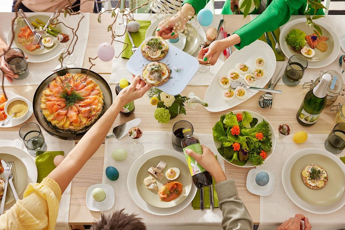 Påskbord Swedish Easter Smörgåsbord Limited seats, IKEA, Schaumburg