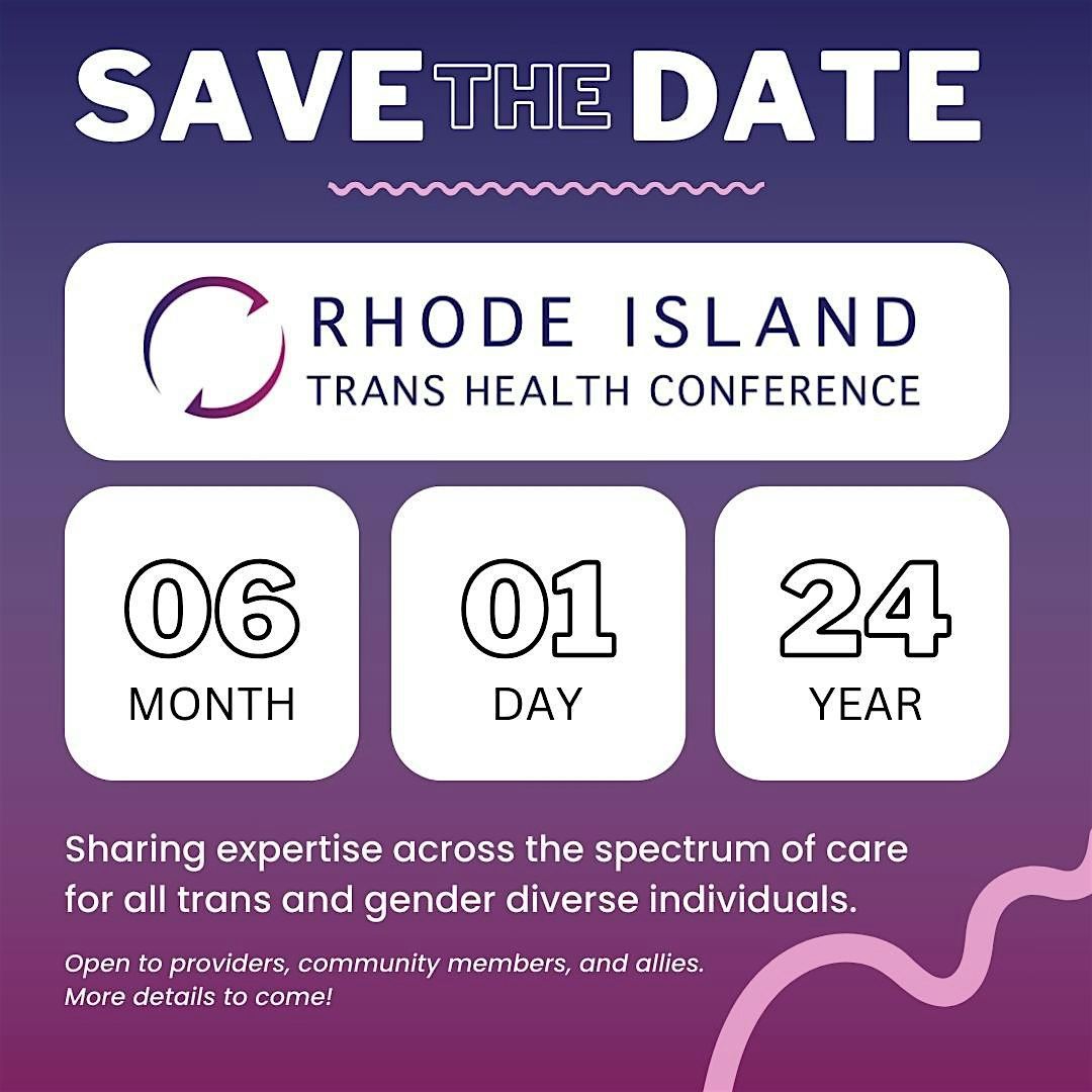 2024 RI Trans Health Conference - COMMUNITY TRACK