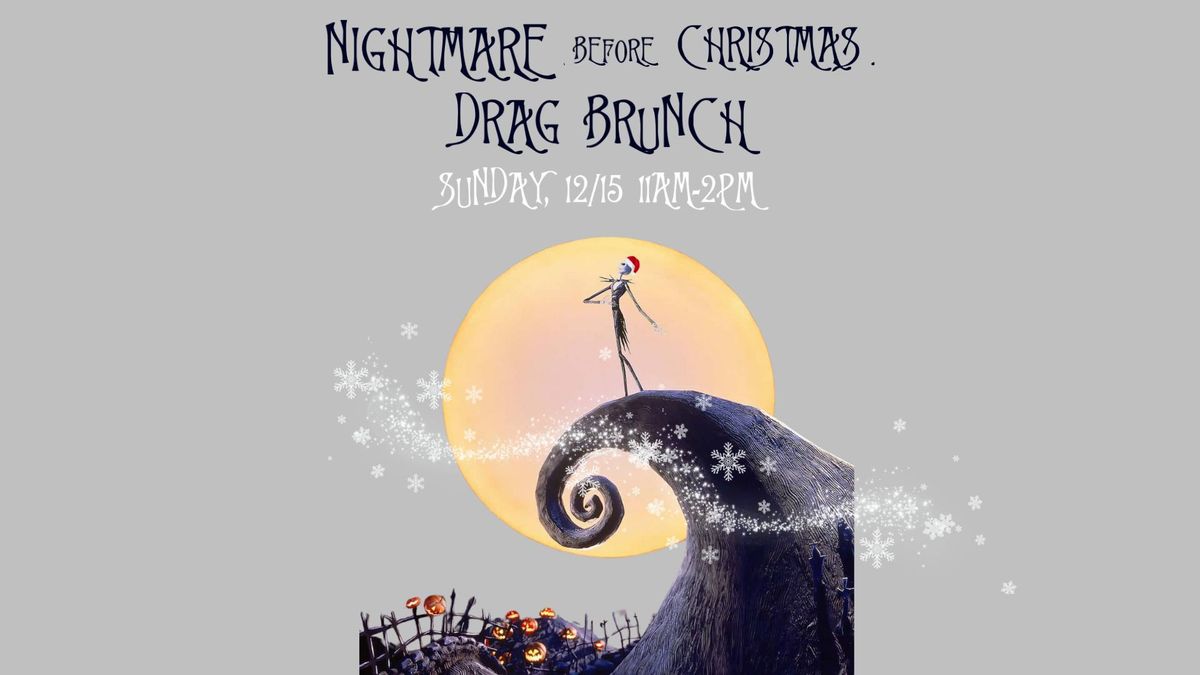 Nightmare Before Christmas Drag Brunch