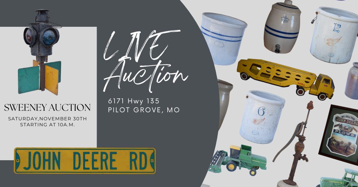 SWEENEY AUCTION - Live