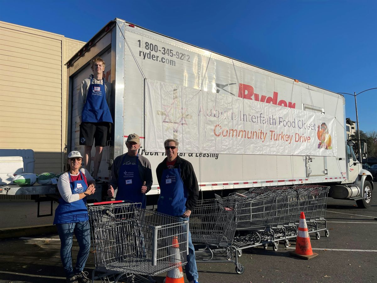 Auburn Interfaith Food Closet Annual Thanksgiving Turkey Registration