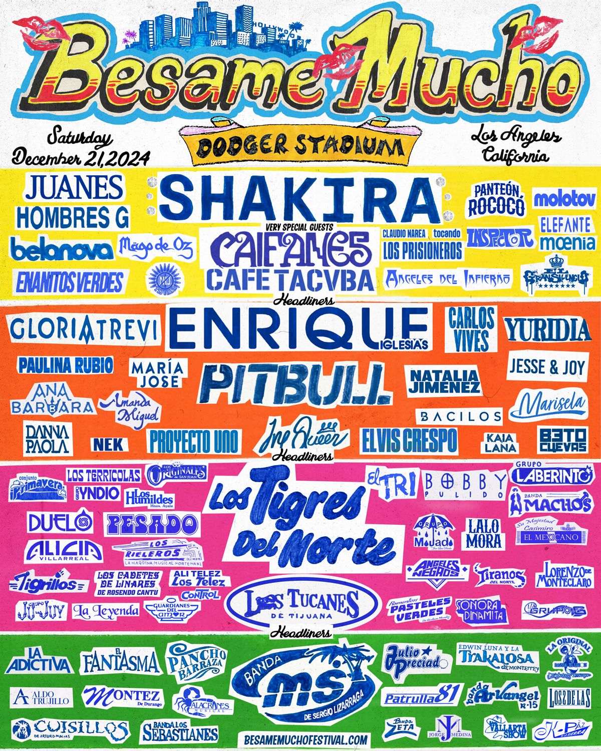 Besame Mucho Festival at Dodger Stadium