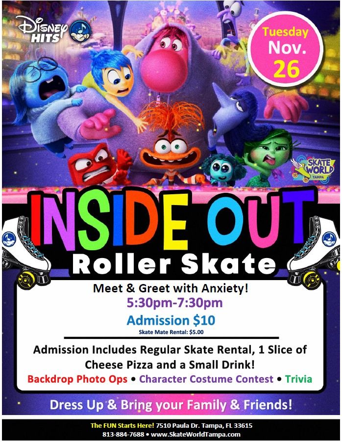 Inside Out Roller Skate! 