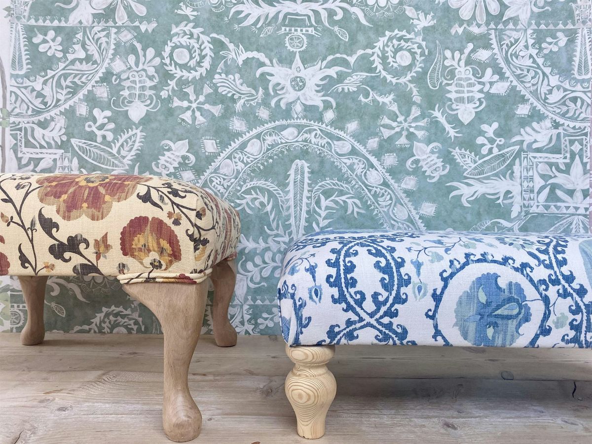 Upholstered Footstool Workshop