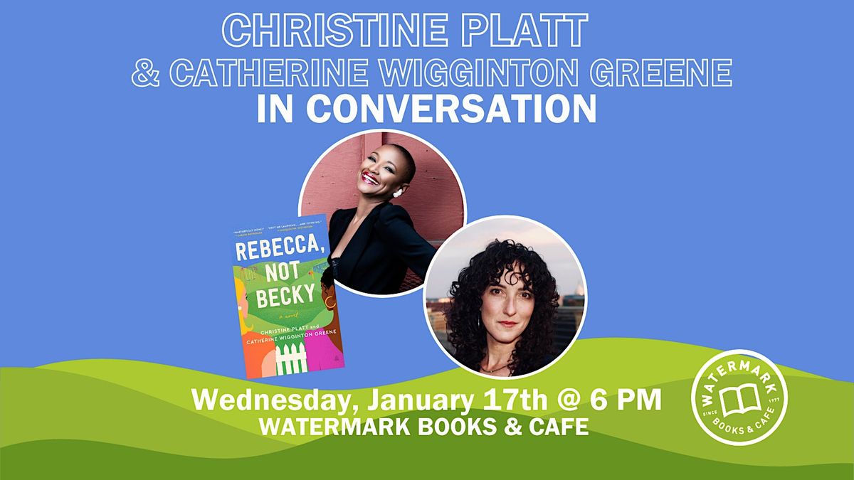 Watermark Hosts Christine Platt & Catherine Wigginton Greene