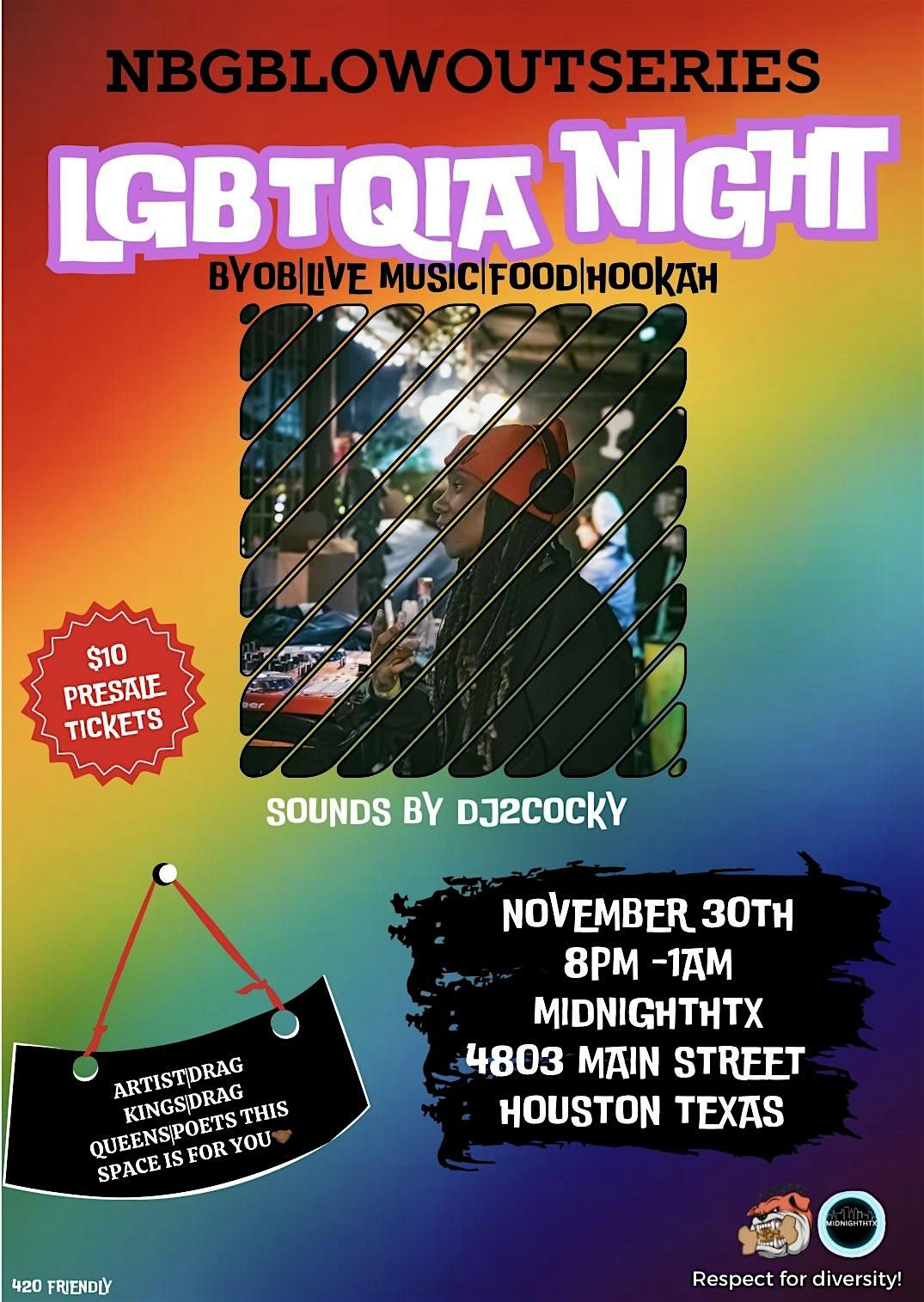 NBGBLOWOUT LGBTQIA NITE