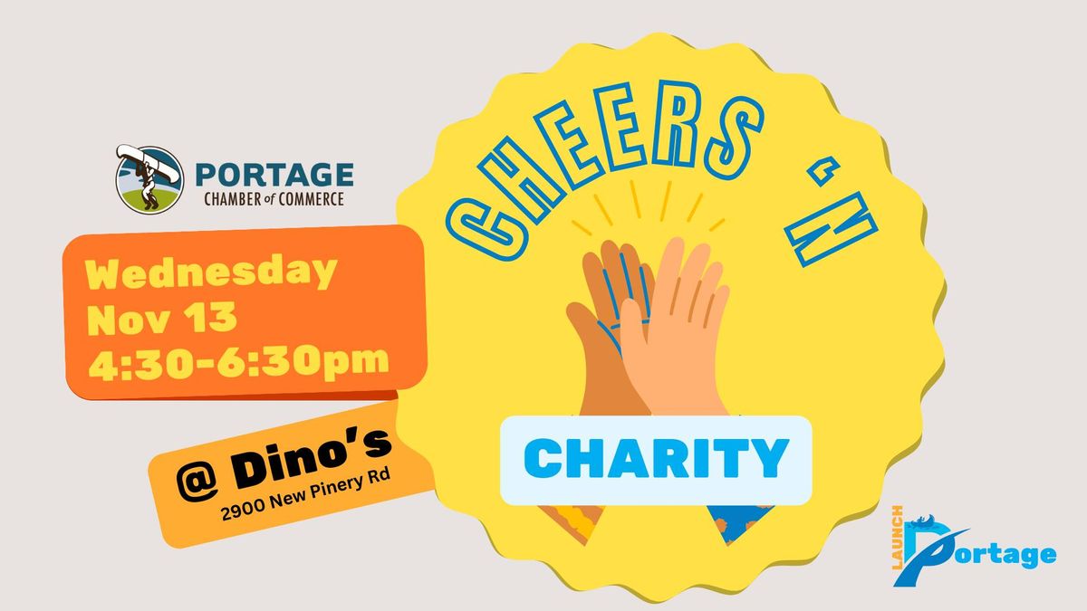 Cheers \u2018N Charity at Dino's!