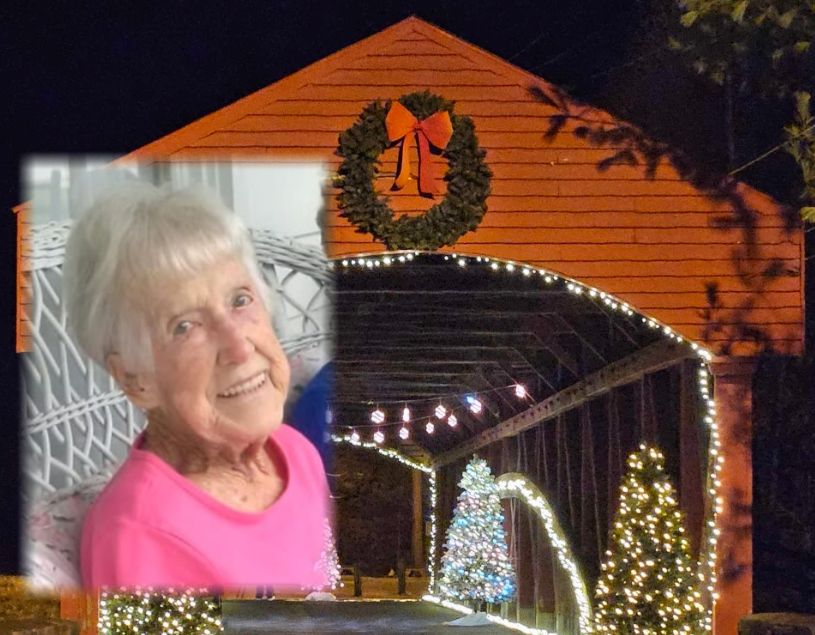 2024 Barrackville Covered Bridge Lighting Ceremony in Honor of The Late Jean Bane