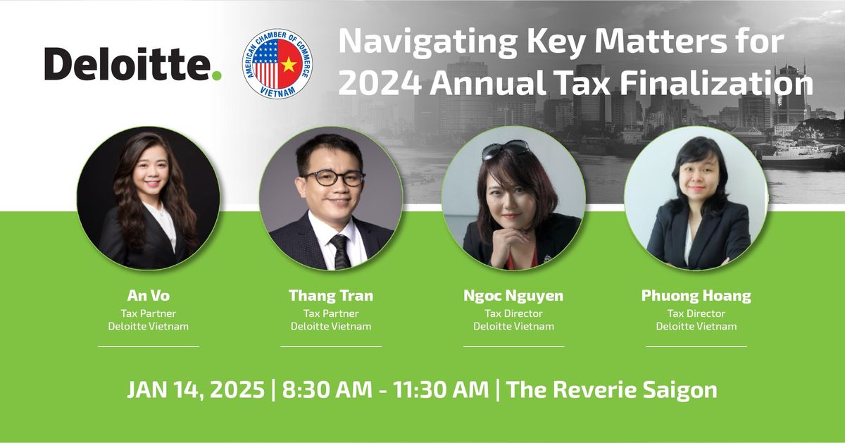 Navigating Key Matters for 2024 Annual Tax Finalization