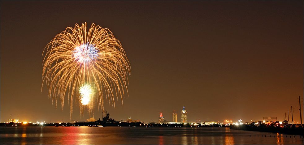 Mobile Bay Fireworks Cruise