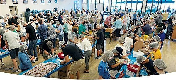 CSRA Knights of Columbus Food Packing Event