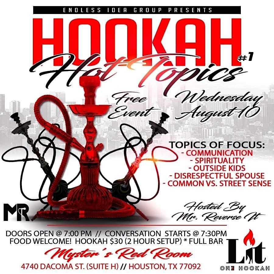Hookah & Hot Topics - Red Room Session #2