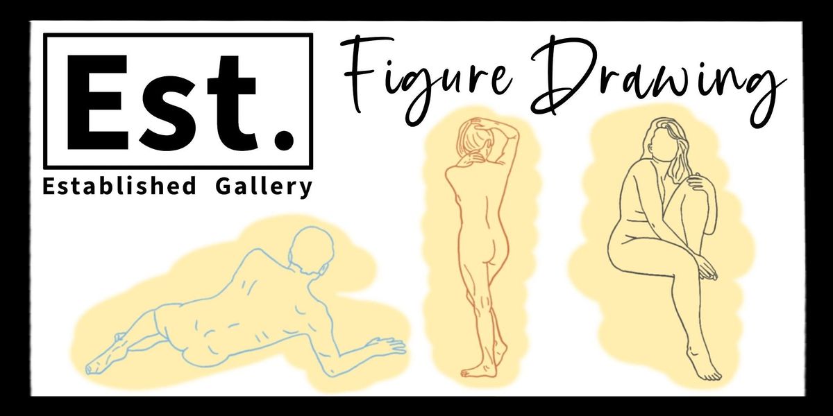 Wednesday Night Figure Drawing at Established Gallery!