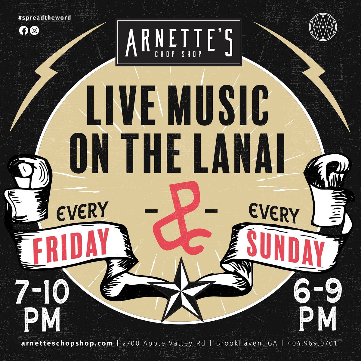 \ud83c\udfbcLive Music on the Lanai - Every Sunday!