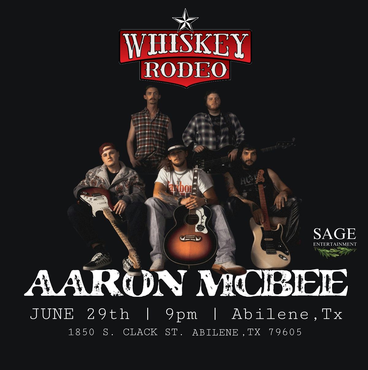 Aaron McBee Live at Whiskey Rodeo