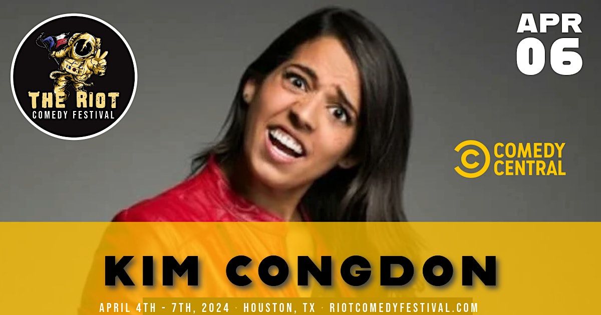 Riot Comedy Festival presents Kim Congdon (Comedy Central)