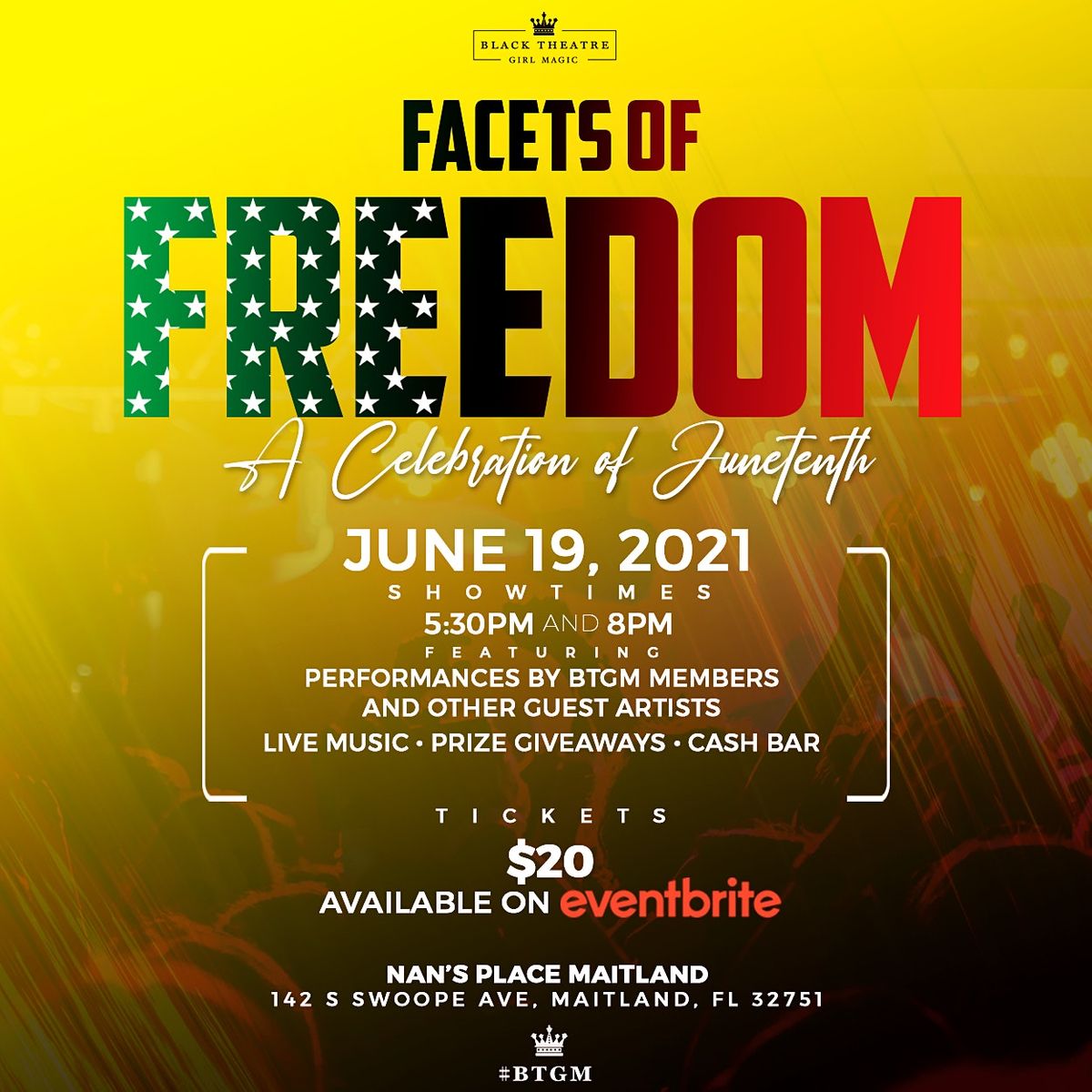 2nd Annual Facets of Freedom A Celebration of Loch Haven