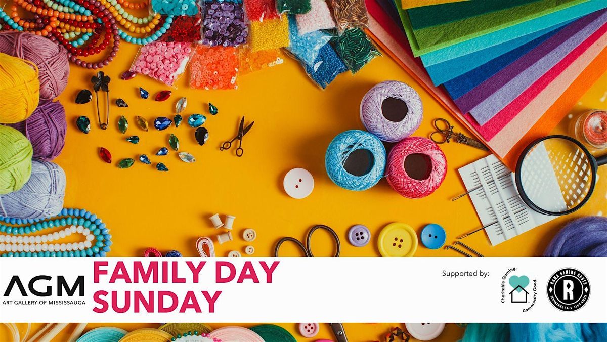 Family Day Sunday:  Cheerful Chick Craft