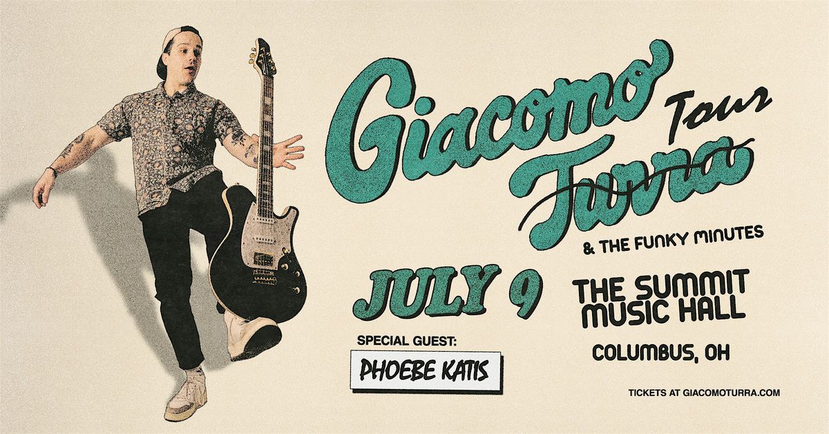 GIACOMO TURRA at The Summit Music Hall - Tuesday July 9