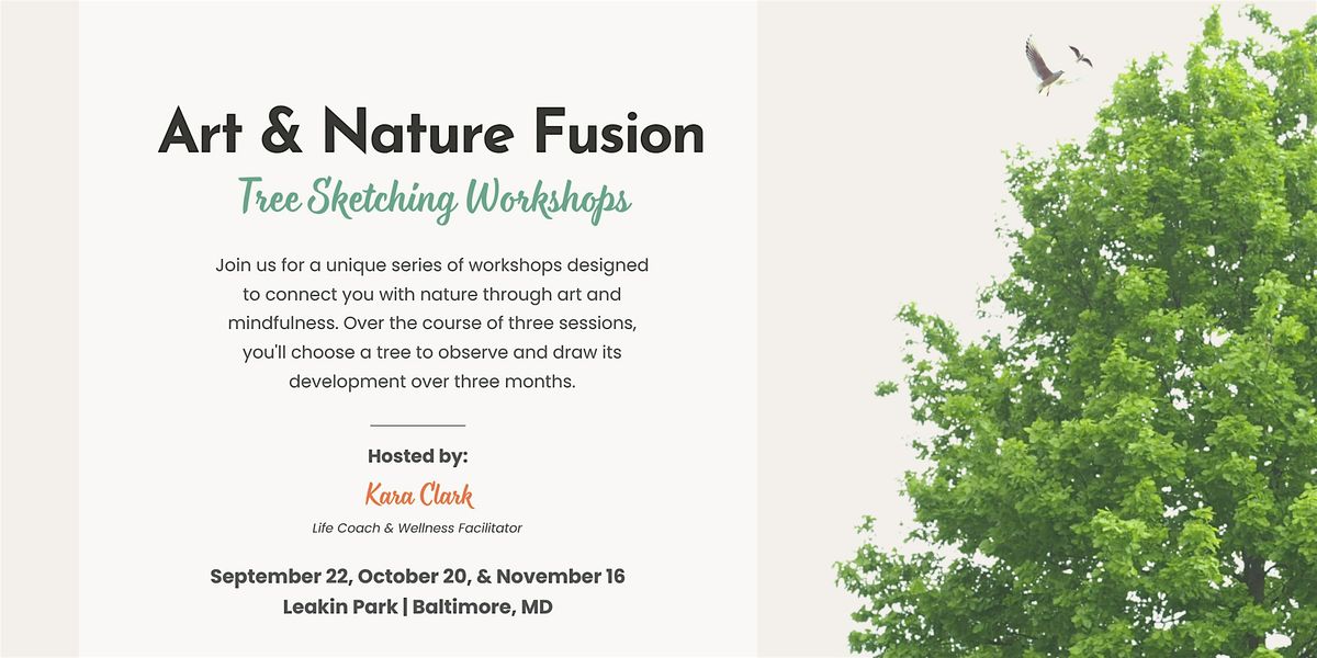 Art & Nature Fusion: Tree Sketching Workshops