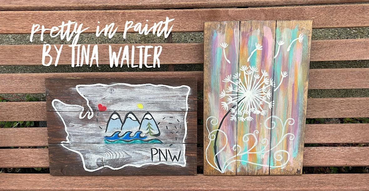 Paint and Pallets with Pretty in Paint at JBell Cellars