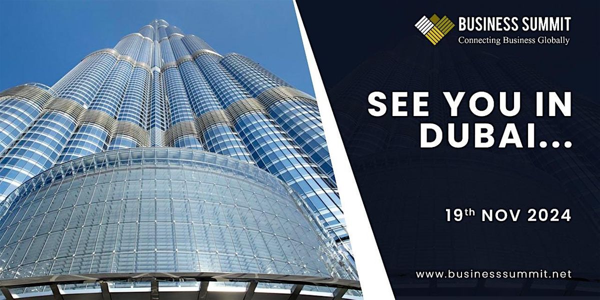 Investors Summit  Dubai UAE