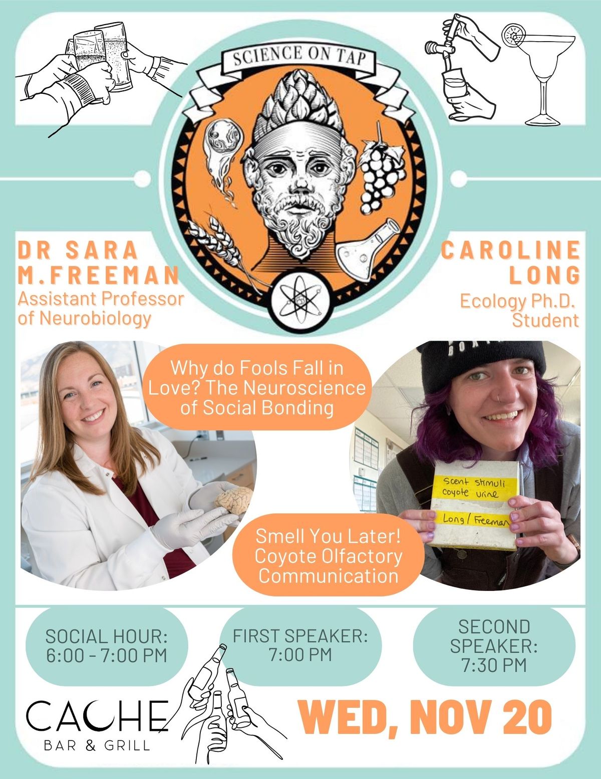 Science On Tap Feat. Sara Freeman & Caroline Long