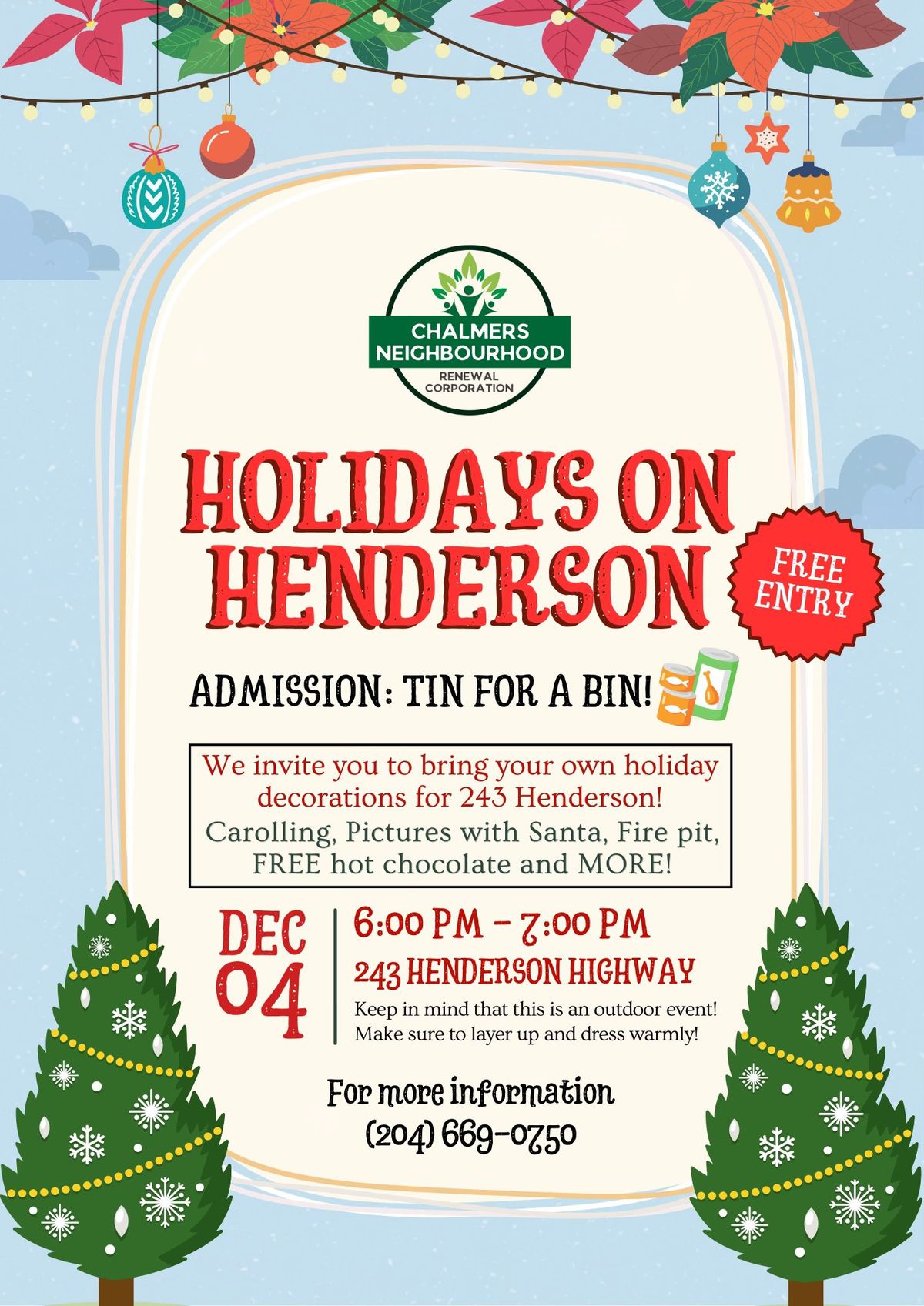 Holidays on Henderson