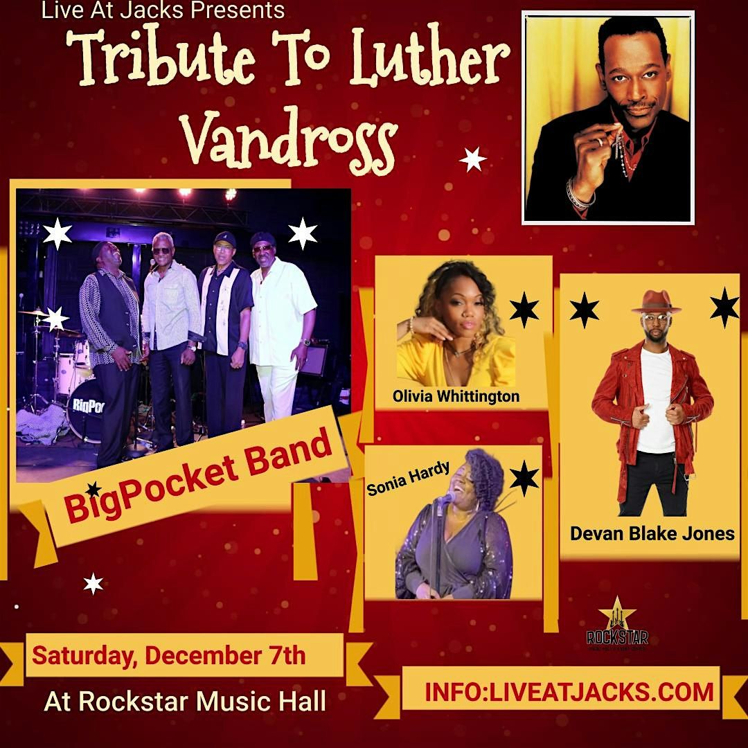 BigPocket Band Tribute to Luther Vandross Holiday Show