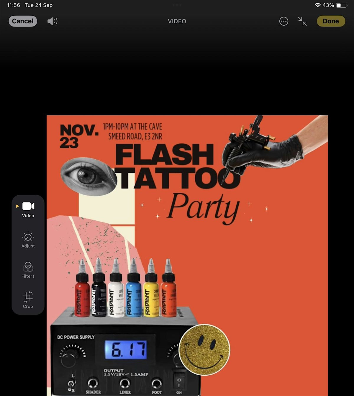 Flash Tattoo Party